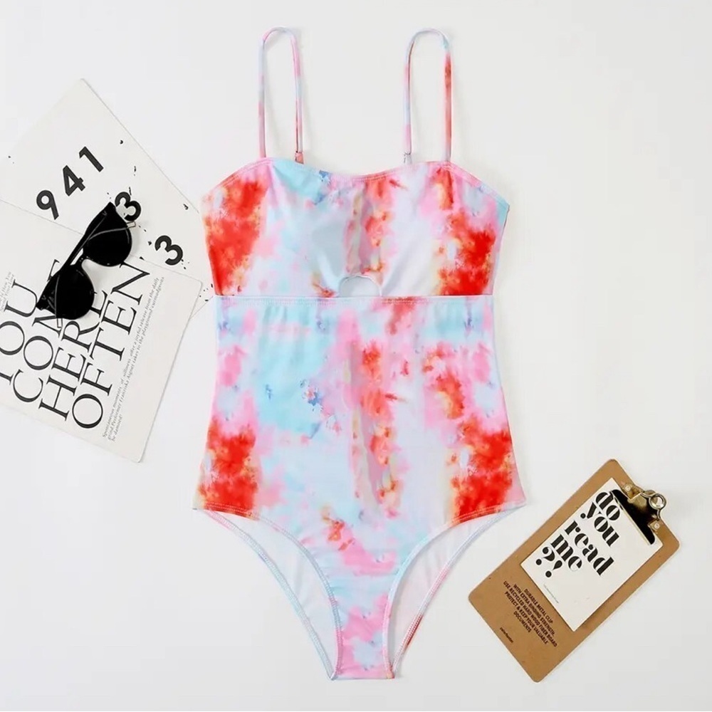 NWOT Large Sz 12 Monokini one piece suit Item# 1F - Picture 2 of 6